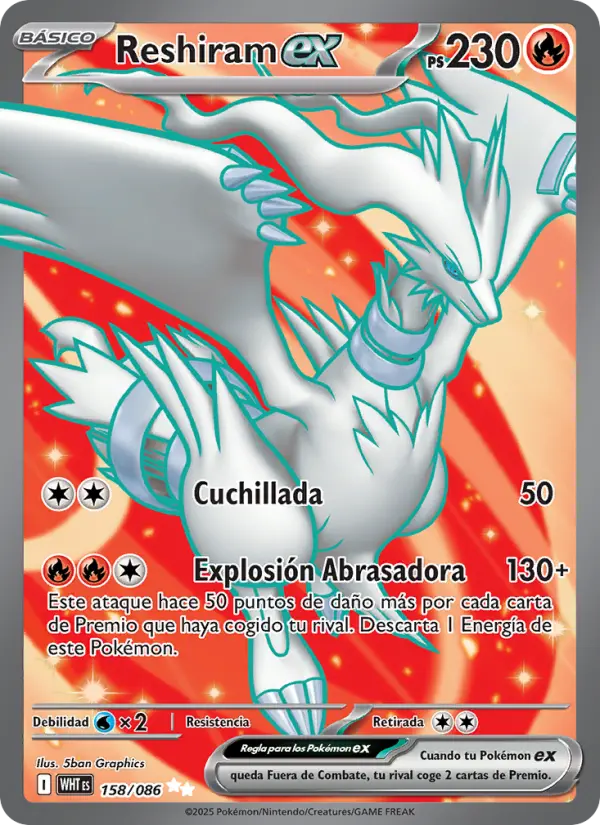 Reshiram ex #158