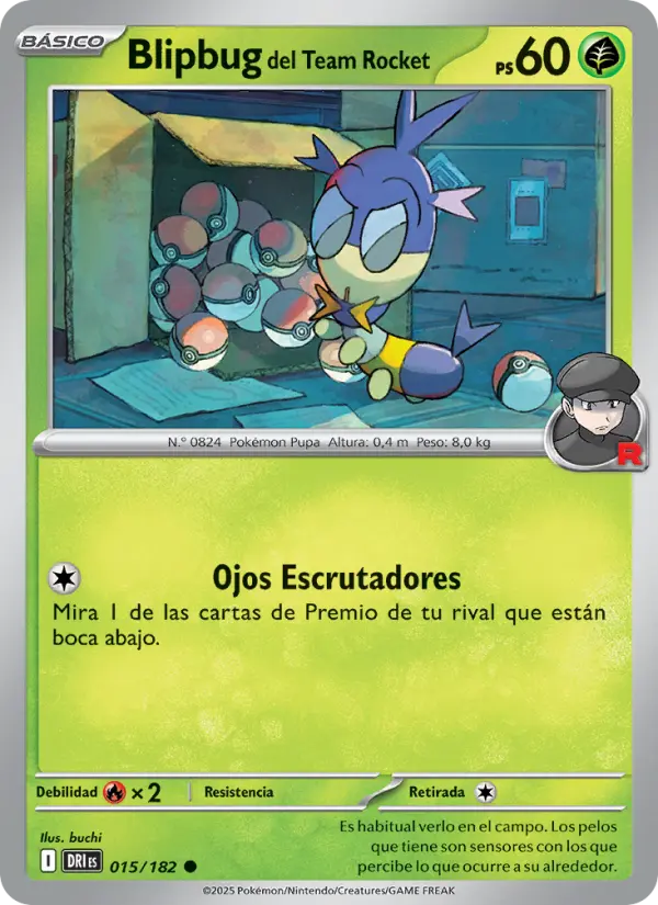 Blipbug del Team Rocket #015 — Rivales Predestinados