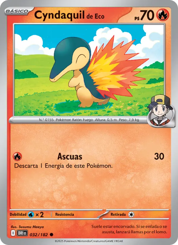 Cyndaquil de Eco #032 — Rivales Predestinados