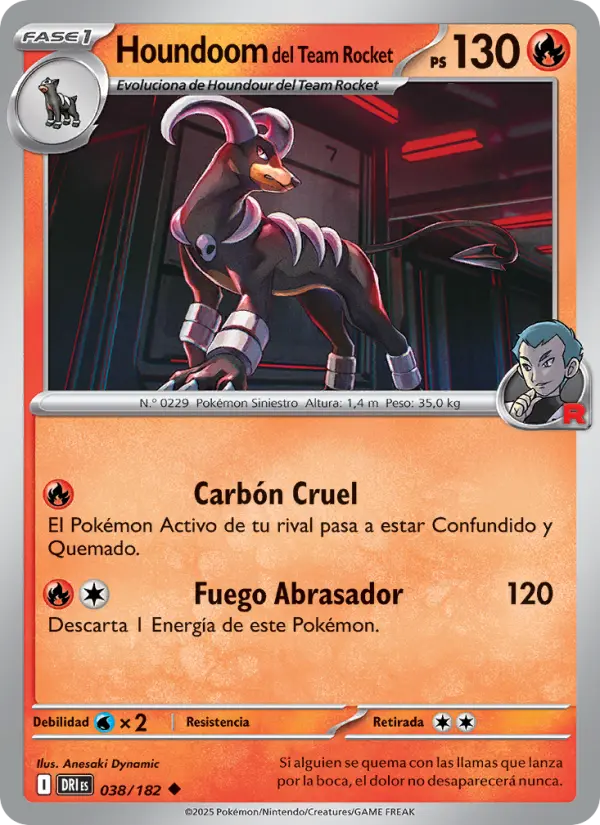 Houndoom del Team Rocket #038
