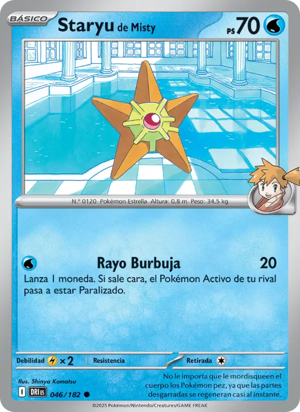 Misty's Staryu #046