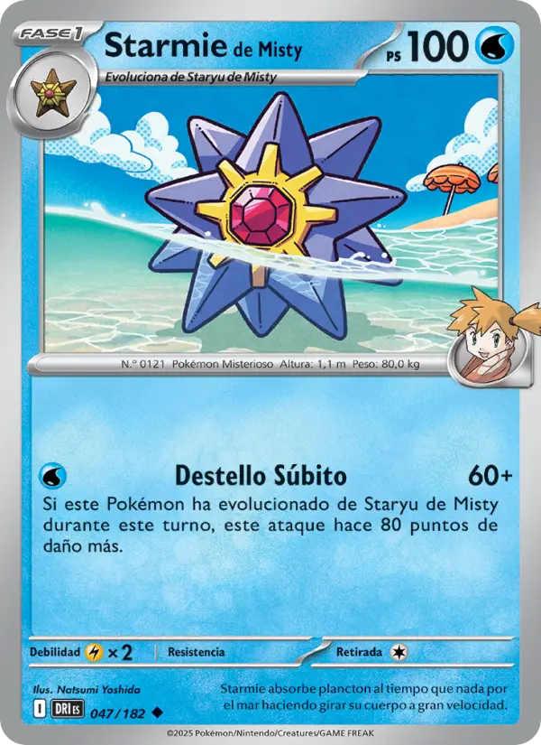Misty's Starmie #047
