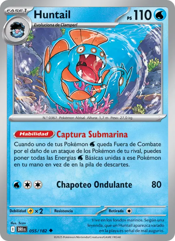 Huntail #055 — Rivales Predestinados (Reverse Holo)