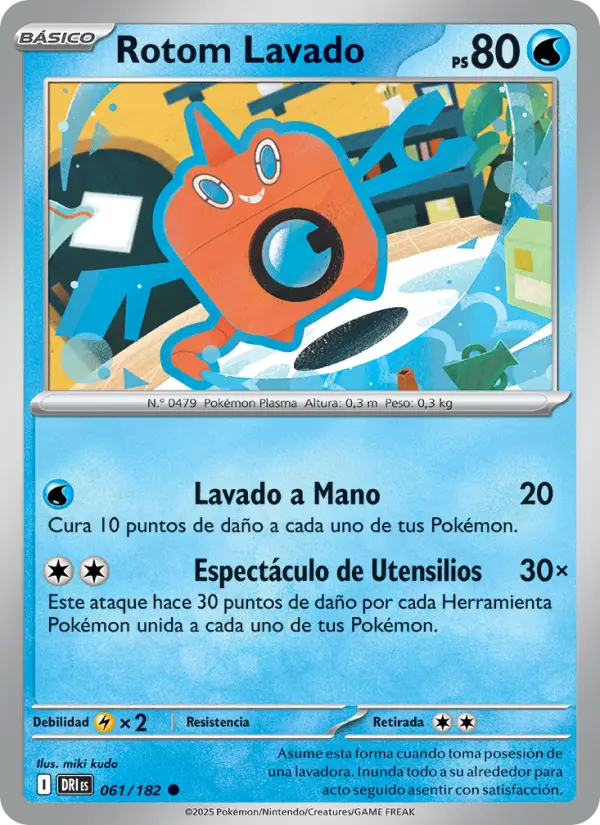 Rotom Lavado #061