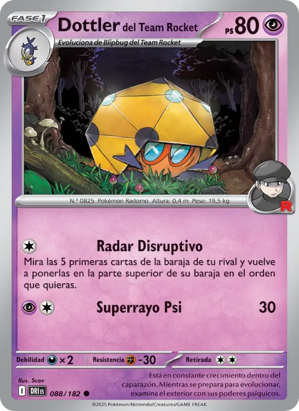Dottler del Team Rocket #088 — Rivales Predestinados