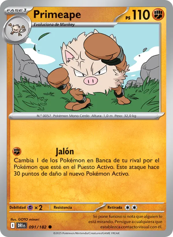 Primeape #091