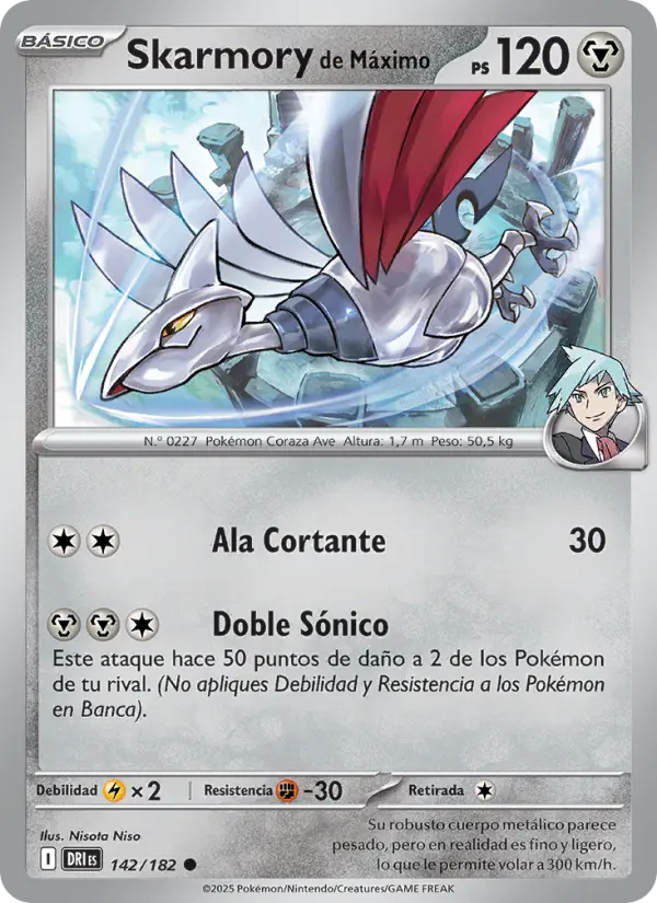 Skarmory de Máximo #142 — Rivales Predestinados