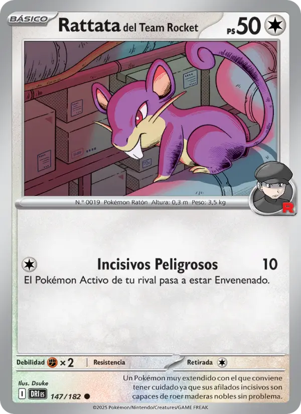 Rattata del Team Rocket #147 — Rivales Predestinados