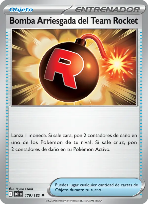 Bomba Arriesgada del Team Rocket #179 — Rivales Predestinados