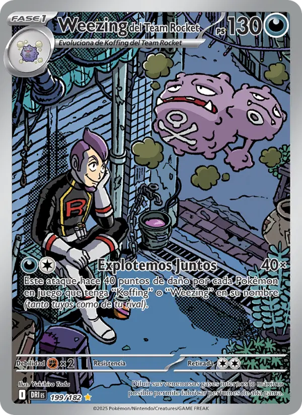 Weezing del Team Rocket #199