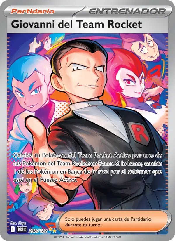 Team Rocket's Giovanni #238