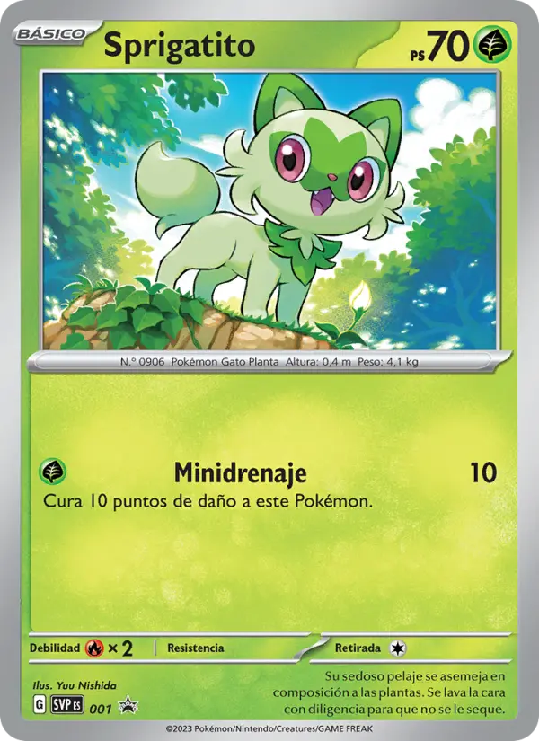 Sprigatito #001