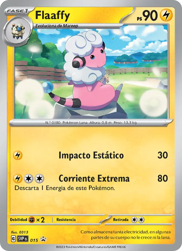 Flaaffy #015 — SVP Black Star Promos