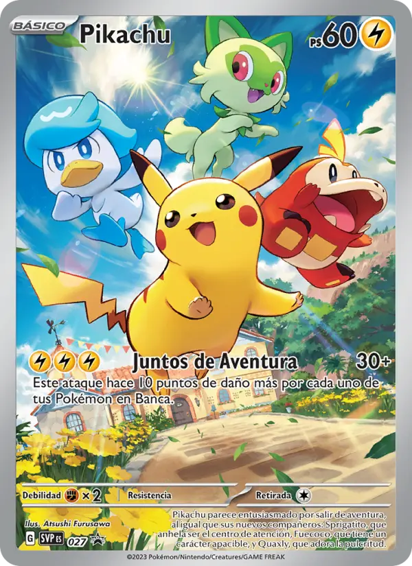 Pikachu #027 — SVP Black Star Promos