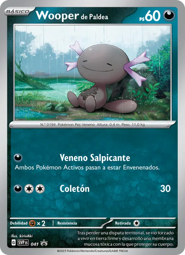 Wooper de Paldea #041