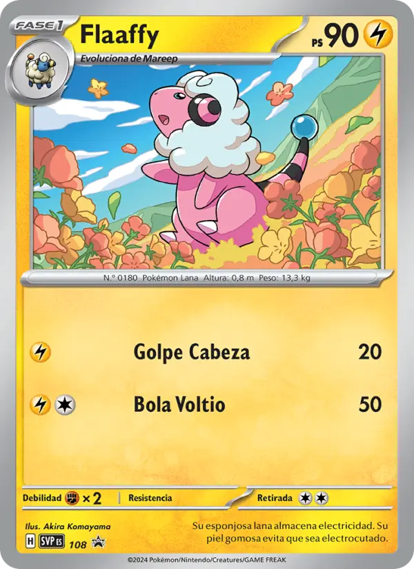 Flaaffy #108 — SVP Black Star Promos