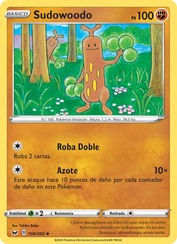 Sudowoodo #100