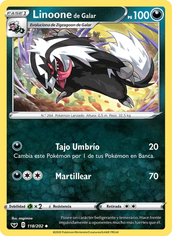 Linoone de Galar #118