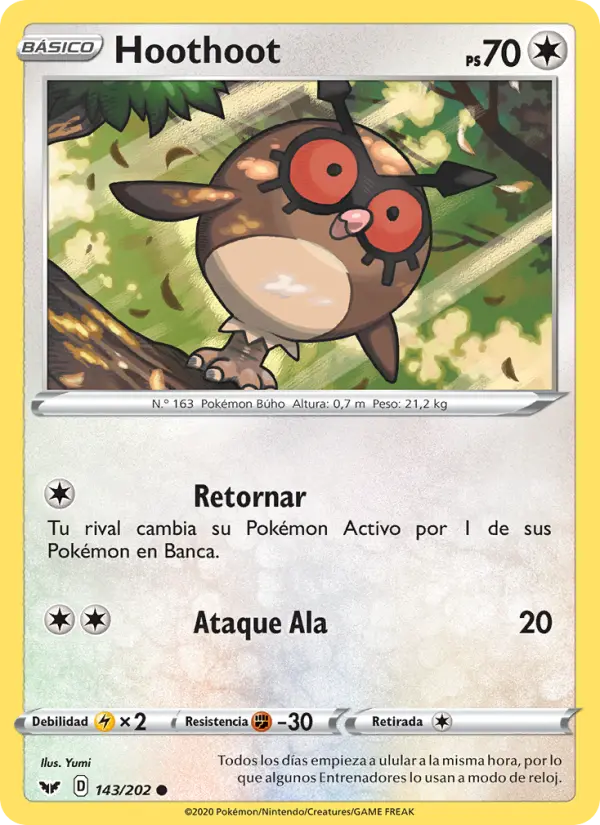 Hoothoot #143