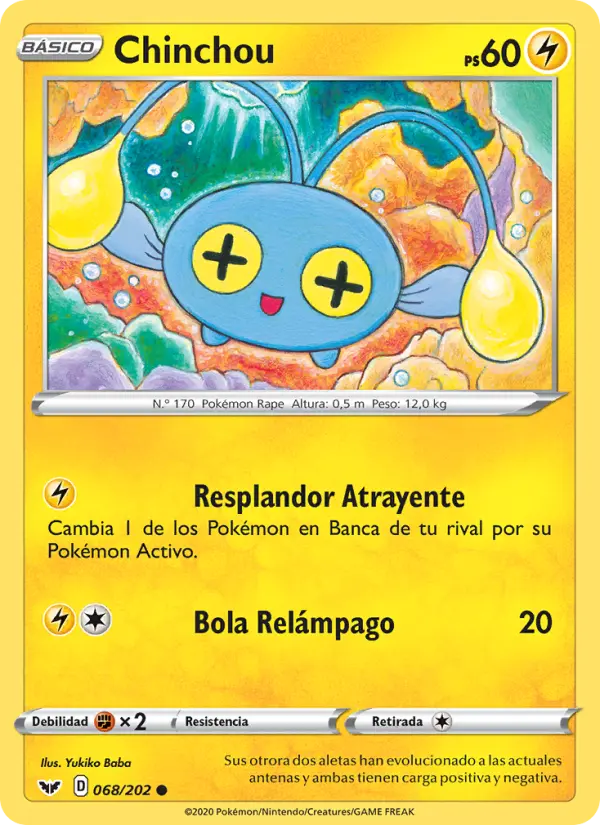 Chinchou #68