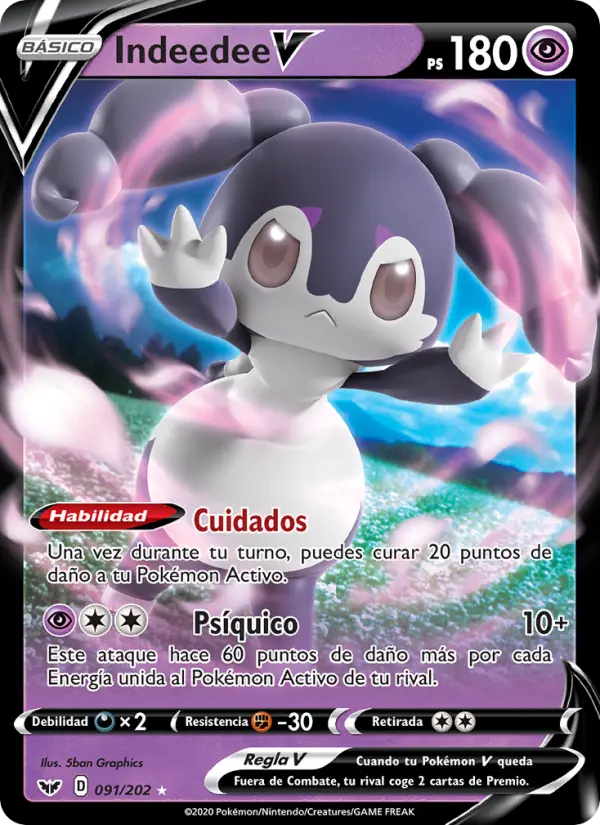 Indeedee V #91