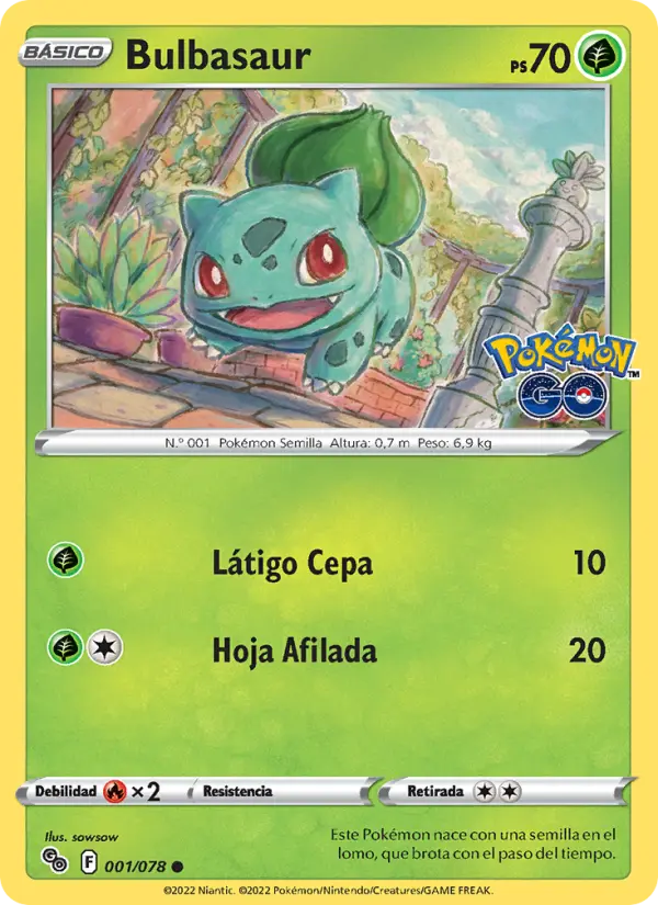 Bulbasaur #001