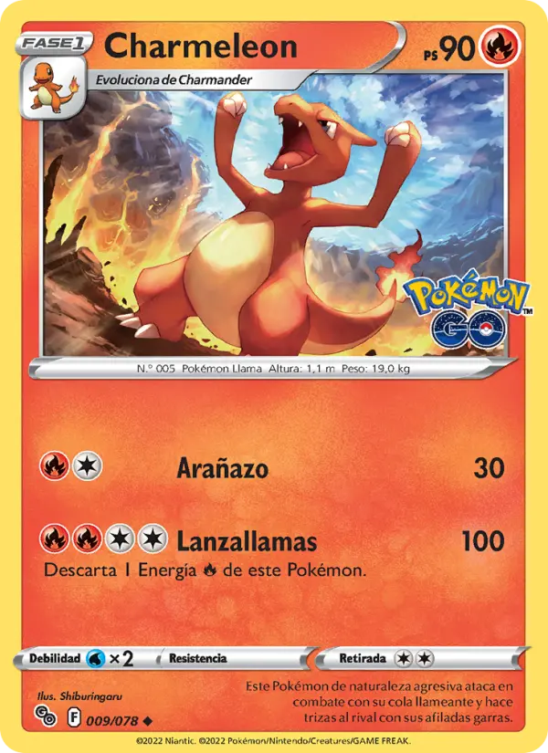 Charmeleon #009
