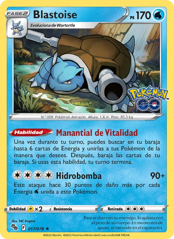 Blastoise #017
