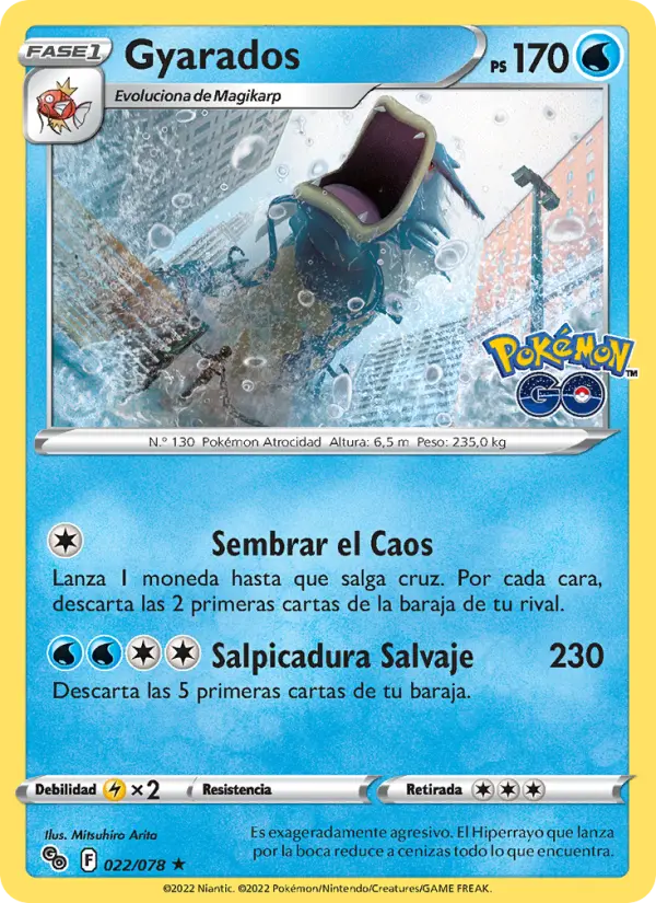 Gyarados #022 — Pokémon GO