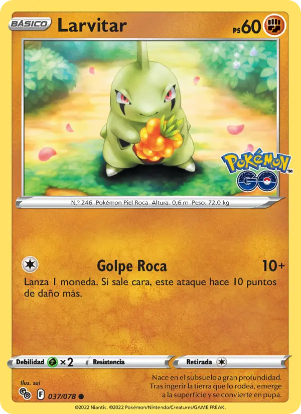 Larvitar #037