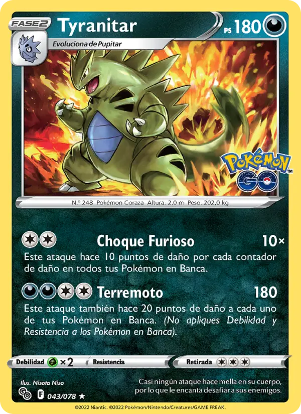Tyranitar #043