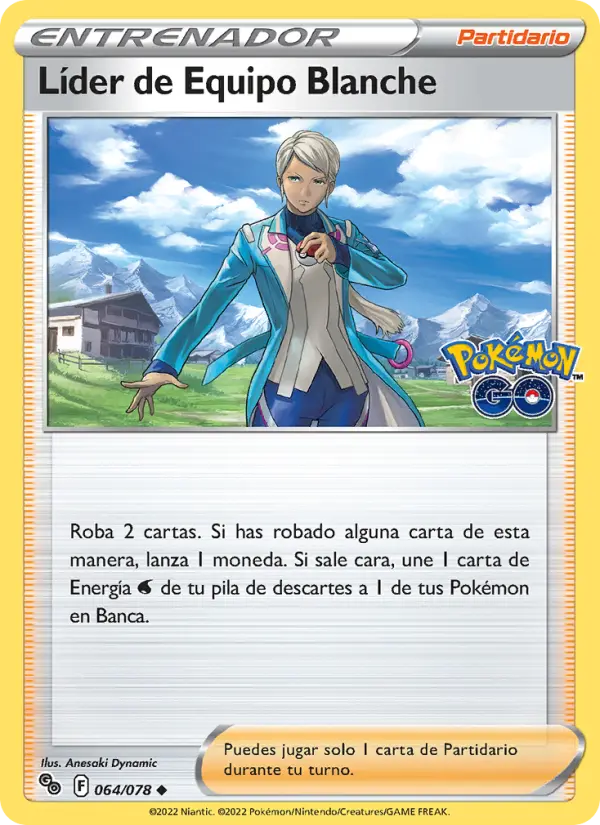 Líder de Equipo Blanche #064
