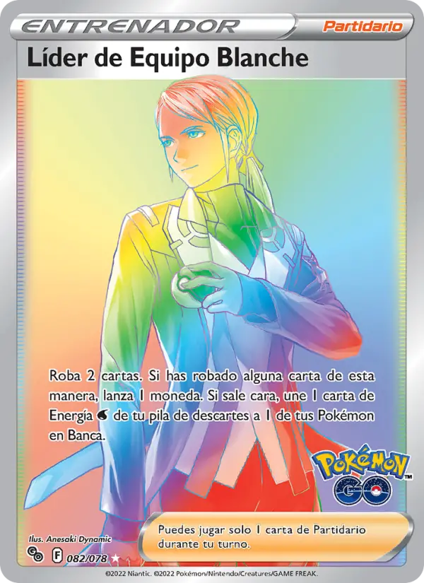 Líder de Equipo Blanche #082