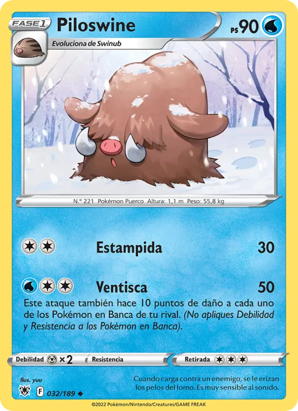 Piloswine #032