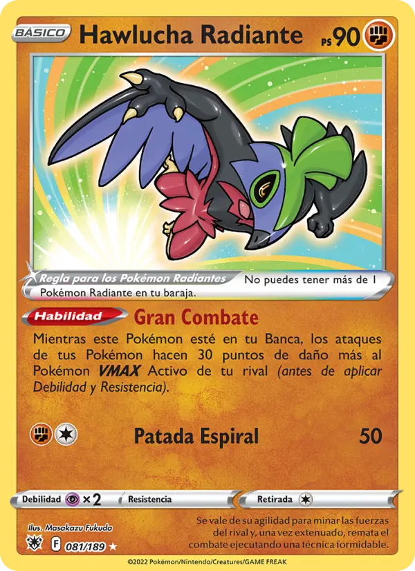 Hawlucha Radiante #081
