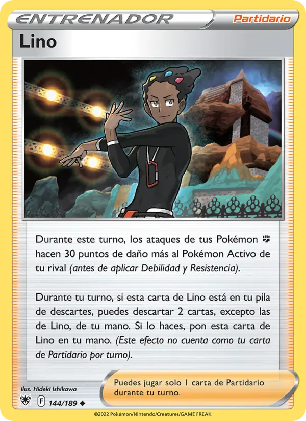 Lino #144 — Resplandor Astral (Reverse Holo)