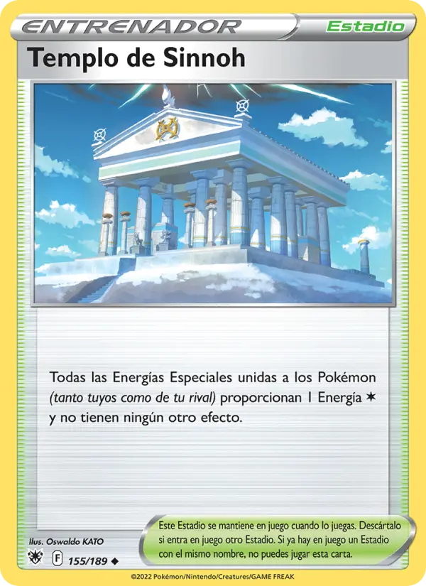 Templo de Sinnoh #155 — Resplandor Astral (Reverse Holo)