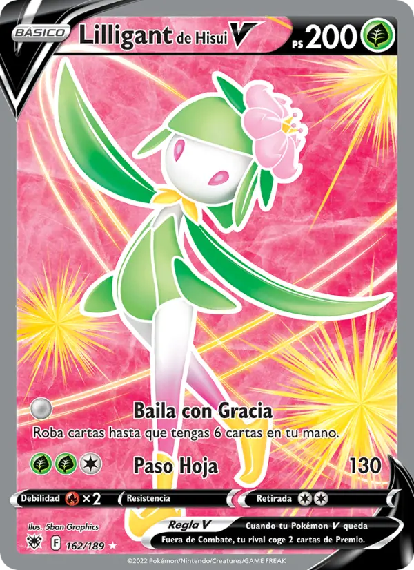 Lilligant de Hisui V #162