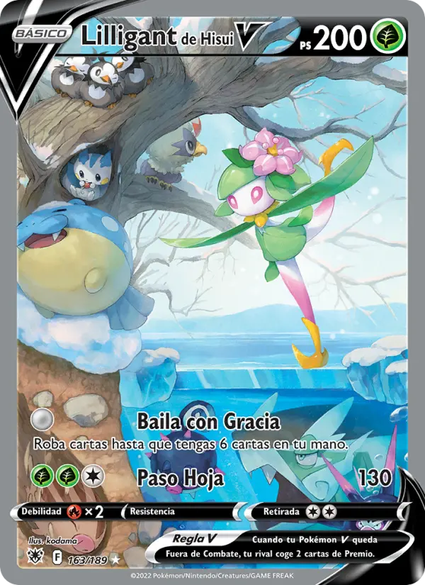 Lilligant de Hisui V #163