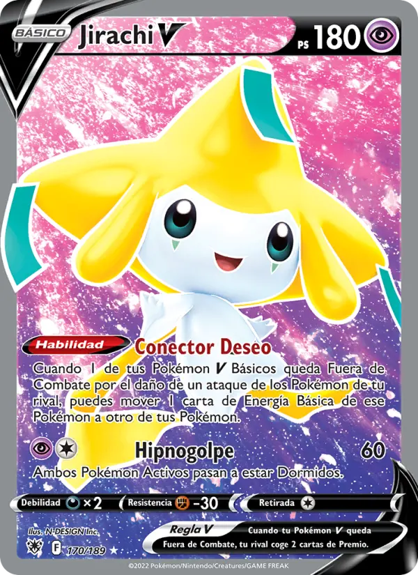 Jirachi V #170 — Resplandor Astral