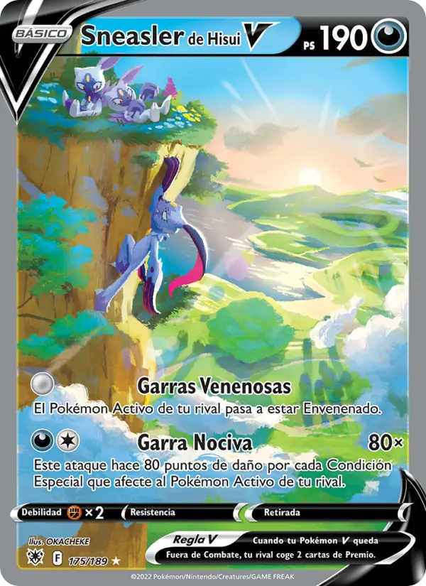 Sneasler de Hisui V #175 — Resplandor Astral
