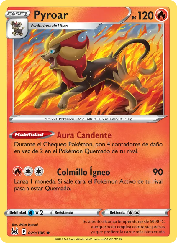 Pyroar #029