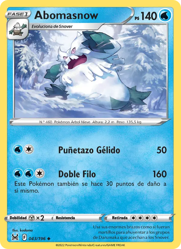 Abomasnow #043