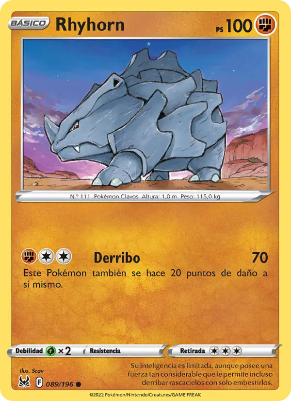 Rhyhorn #089