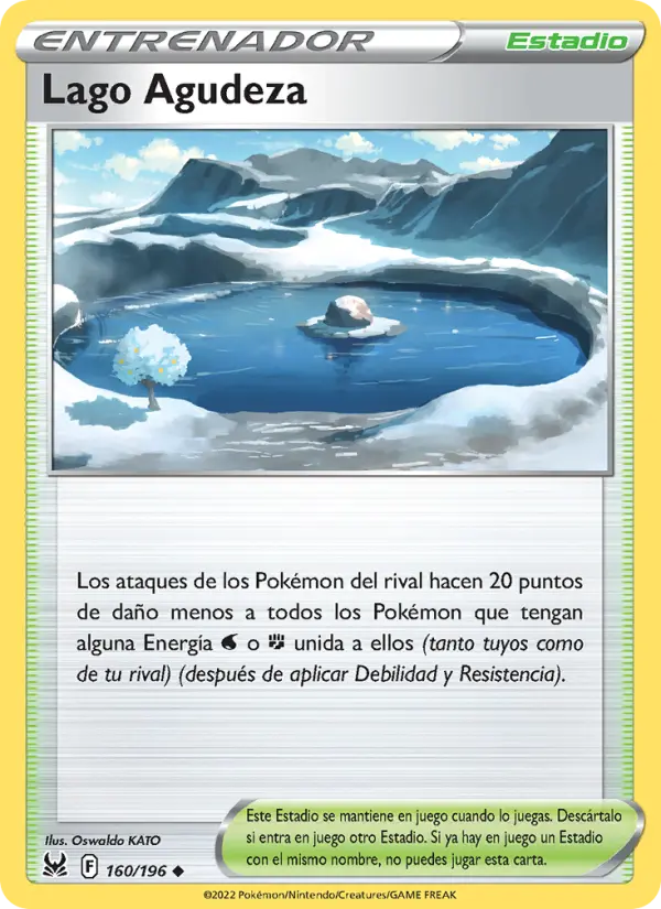 Lago Agudeza #160 — Origen Perdido