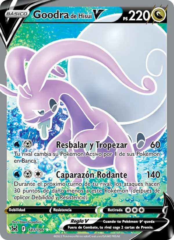 Goodra de Hisui V #187