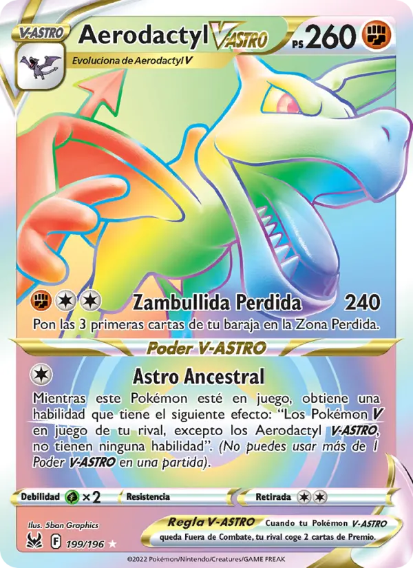 Aerodactyl V-ASTRO #199
