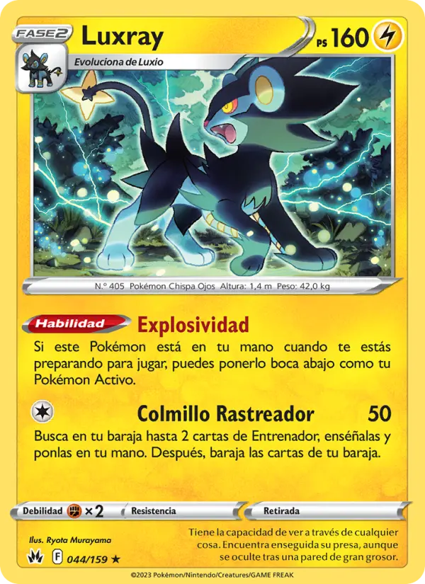 Luxray #44 — Cenit Supremo