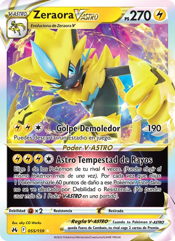 Zeraora V-ASTRO #55