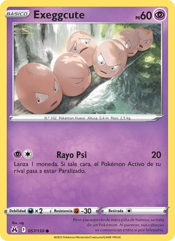 Exeggcute #057